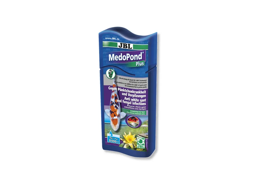 Produktabbildung: JBL MedoPond Plus gegen Pünktchenkrankheit und Verpilzungen im Gartenteich