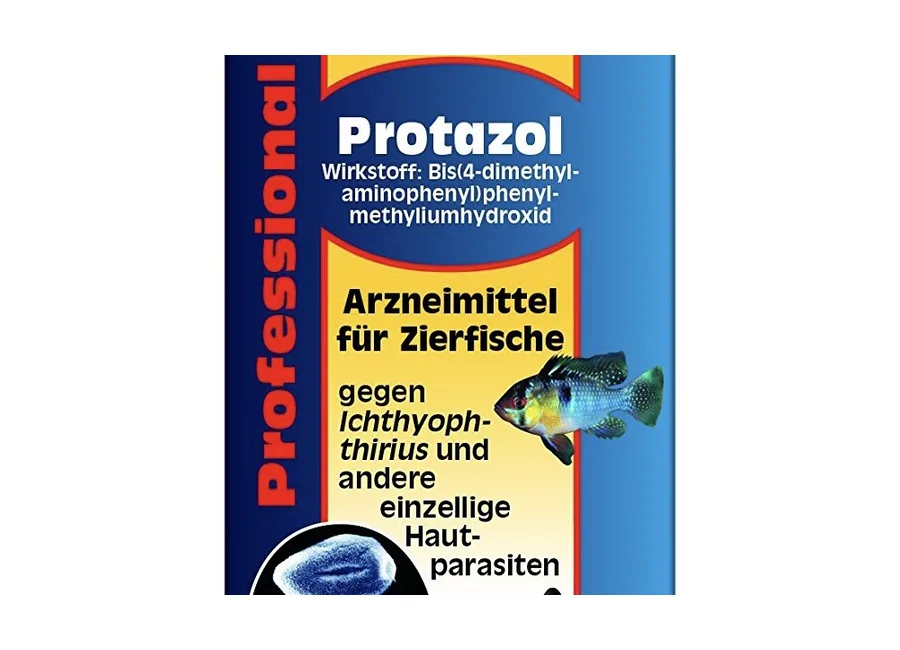 Produktabbildung: Sera med Professional Protazol - Behandlung von Pünktchenkrankheit, Samtkrankheit, Hauttrüber und Ichthyo