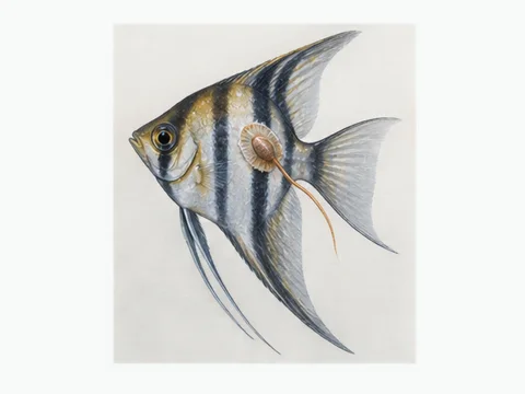 Beispielhafte Illustration: Sichtbare Parasiten